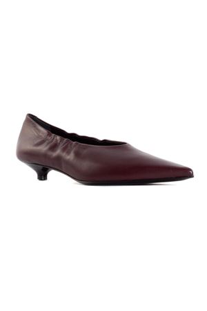 Dècolletè in pelle bordeaux GUGLIELMO ROTTA | HETTYBORDEAUX